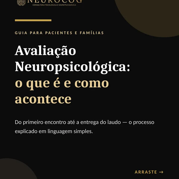 Carrossel: avaliação neuropsicológica, o que é e como acontece